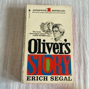 Oliver’s Story by Erich Segal Paperback